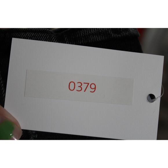 Abercrombie & Fitch The Straight Ultra High Rise Black Denim Jeans Size 26 2 R - Picture 6 of 6